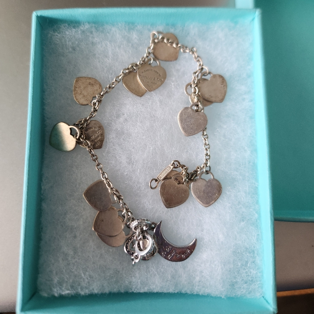 Tiffany Multi Heart Bracelet RARE